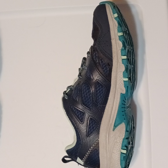Sketchers Hillcrest Pure Escapade Navy/Turquoise Size 7.5 Medium Width 💙EUC💙 - Picture 4 of 9